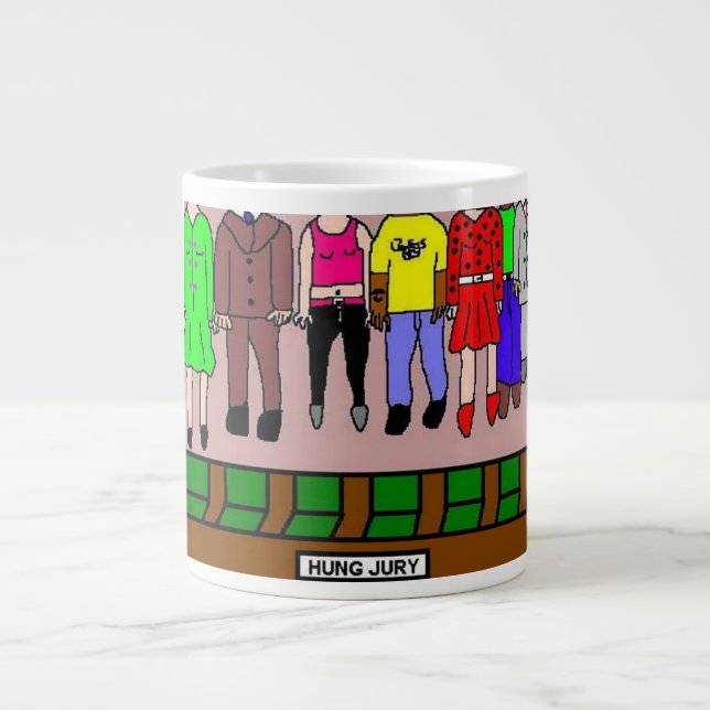 Hung Jury Jumbo Mugg (Framsidan)