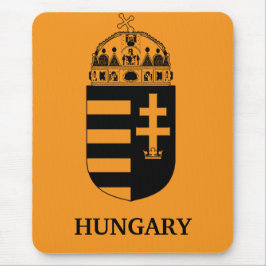 Hungarian Coat of Arms Contemporary Monochrome Art Musmatta