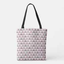 Hungarian Folk Floral Pattern Tote