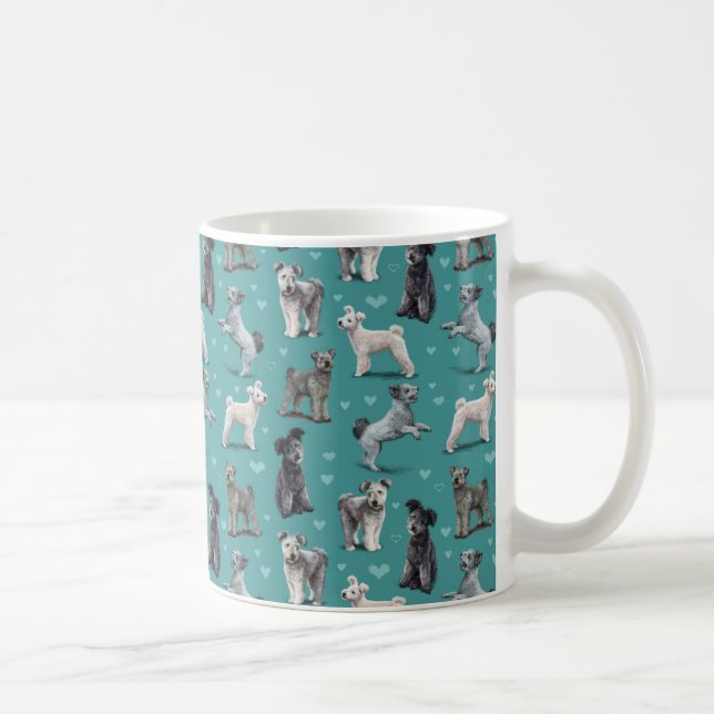Hungarian Pumi Dogs Kaffemugg (Höger)