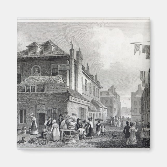 Hungerford Market, Strand, engraved Thomas Magnet (Framsidan)
