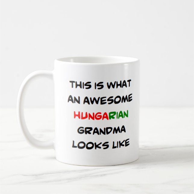 hungermormor, fantastisk kaffemugg (Vänster)