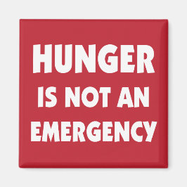 Hungrig är inte en hälsosam Akut Magnet