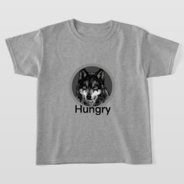 Hungrig - Barns grundläggande T-Shirt