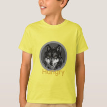 Hungrig - Barns grundläggande T-Shirt