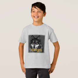Hungrig - Barns grundläggande T-Shirt