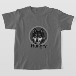 Hungrig - Barns grundläggande T-Shirt