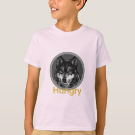 Hungrig - Barns grundläggande T-Shirt
