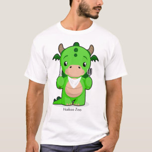 Hungrig drakemanar grundläggande 3/4 Raglan för Tee