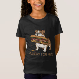 Hungrig för Roligt T Shirt