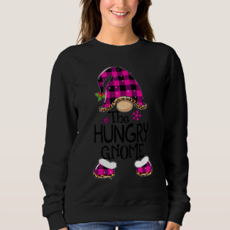 Hungrig Gnom Buffalo Rutig Matchande Familj Jul T Shirt