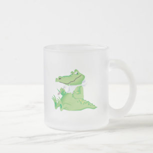hungrig hungrig alligator frostad glasmugg