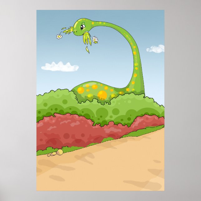 hungrig hungrig brontosauratscen poster (Framsidan)