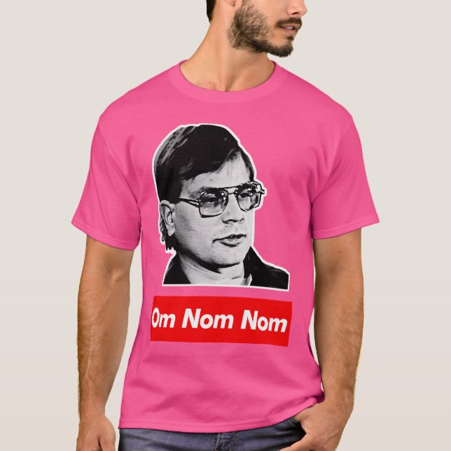 Hungrig Jeffrey Dahmer T Shirt (Framsida)