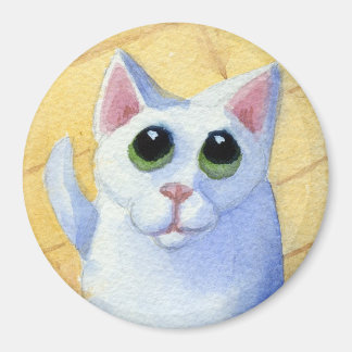 Hungrig kattmagnet magnet