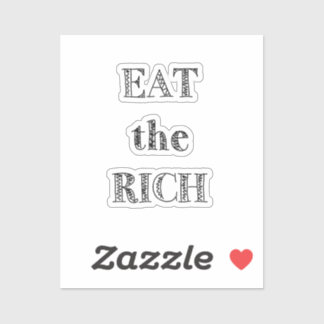 hungrig klistermärken