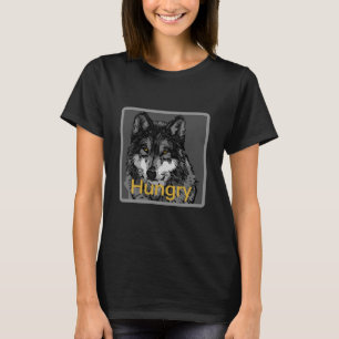 Hungrig - Kvinnors grundläggande T-Shirt
