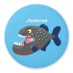 Hungrig lustig illustration av piratens tecknad knopp