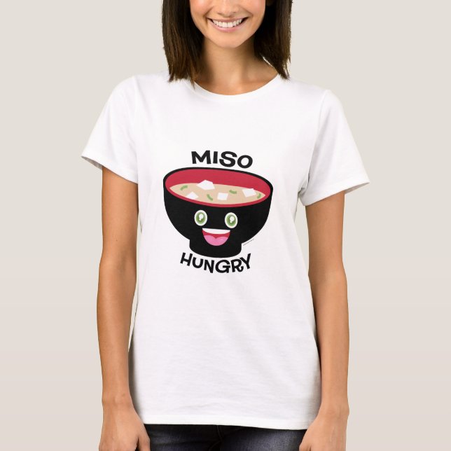 Hungrig Miso Tee Shirt (Framsida)