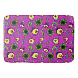 Hungrig monster Seamless Mönster Badrumsmatta