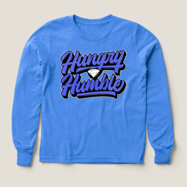 Hungrig och ödmjuk t shirt (Design framsida)