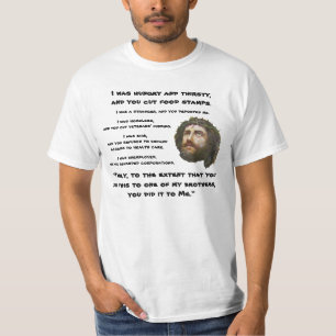 Hungrig och törstig t-shirt