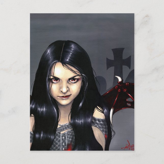 "Hungrig Pains" vykort (Framsida)