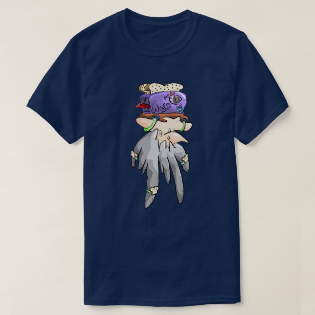 Hungrig popup T-Shirt (Design framsida)