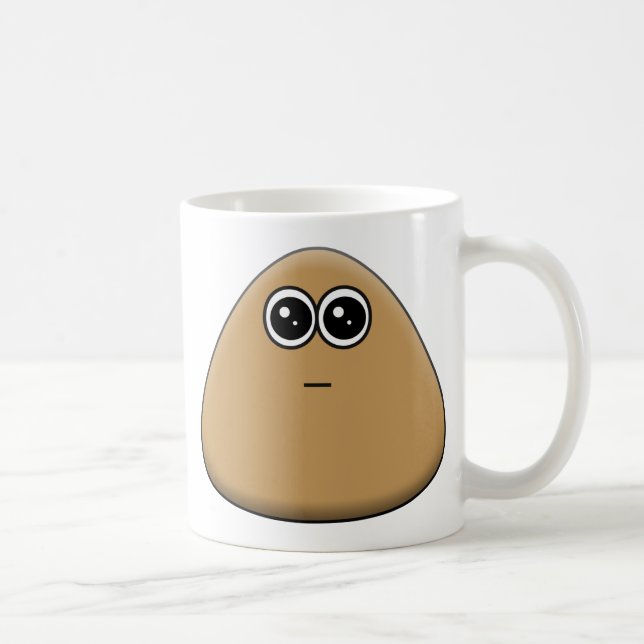 Hungrig Pou - Mugg (Höger)