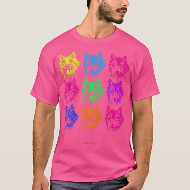 Hungrig som Vargen T Shirt (Framsida)