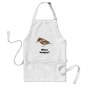 Hungrig Sparrow Apron Förkläde