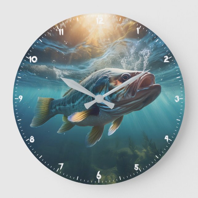 Hungrig stor munssvart massa på hunt klocka (Framsida)