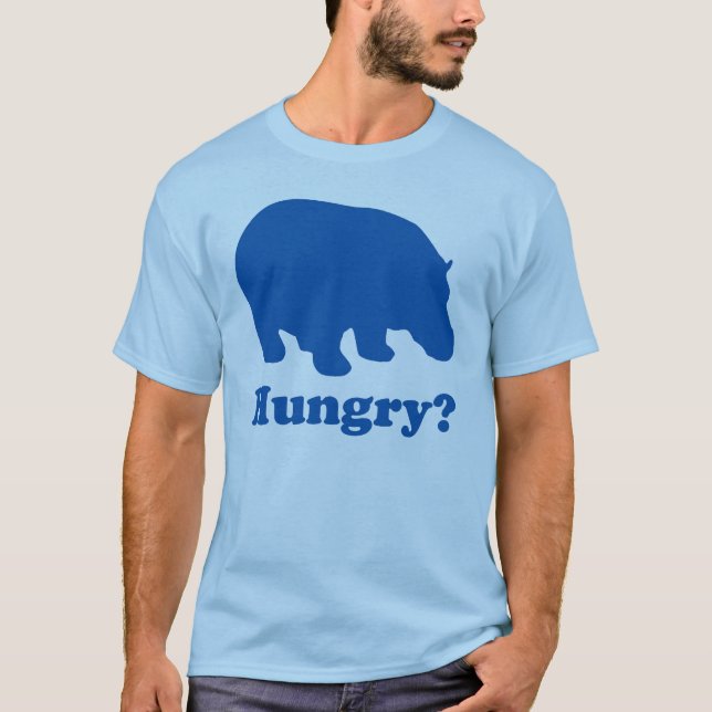 Hungrig? Tee Shirt (Framsida)