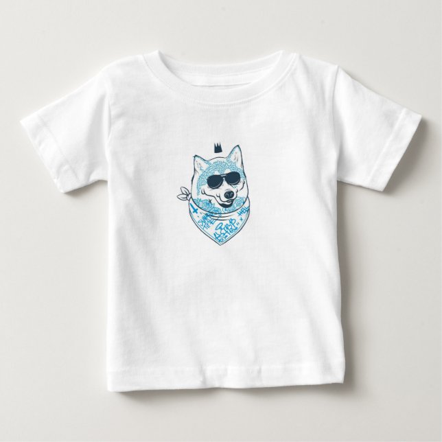 Hungrig varg t shirt (Framsida)