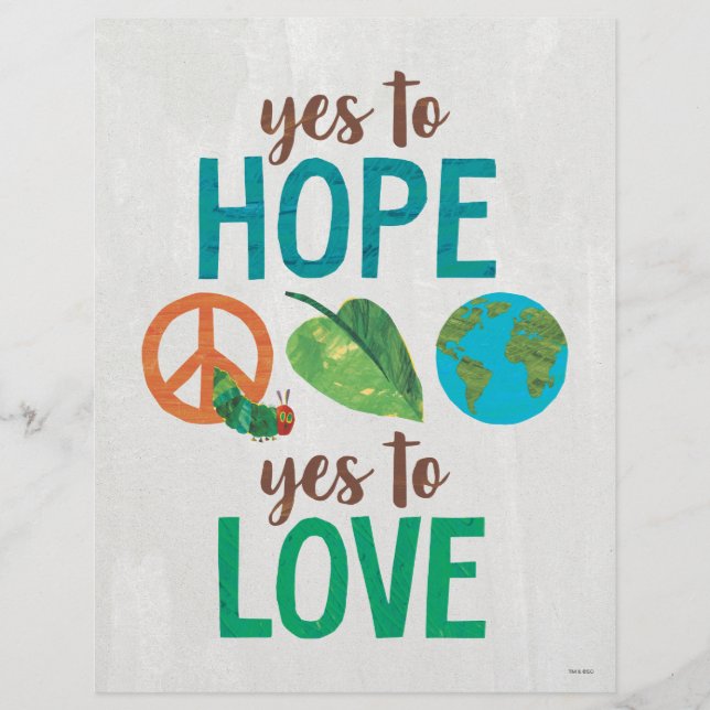 Hungrig vattenpelare | Ja till Hope Brevhuvud (Framsida)