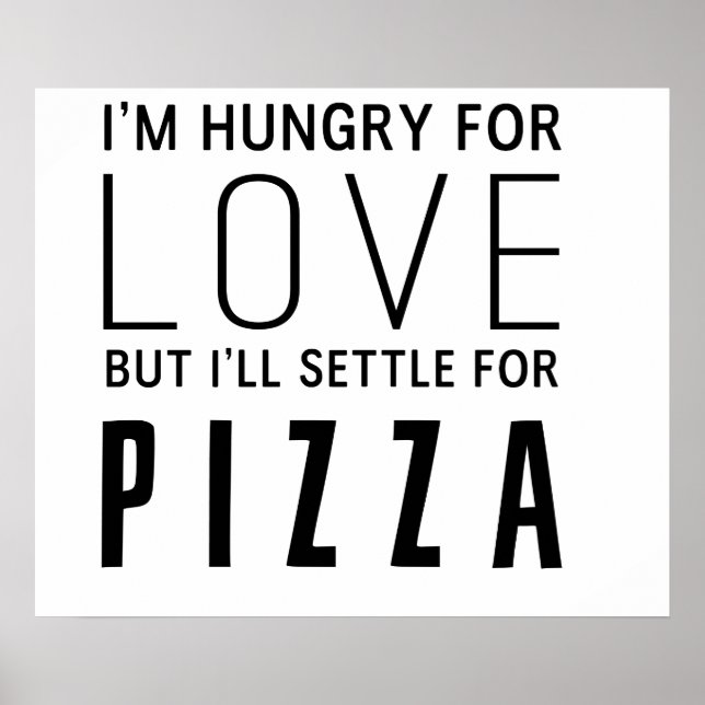 Hungriga för Kärlek Poster (Framsidan)