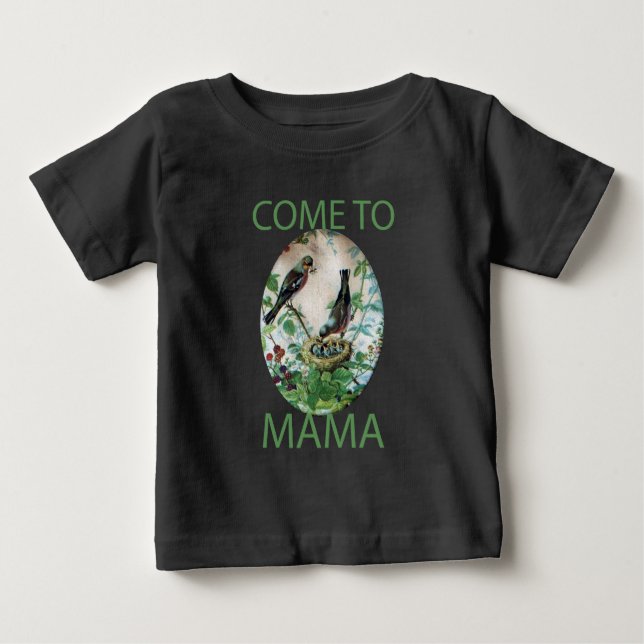 Hungriga hjärtan: Mammans Har Food! Kom till Mamma T Shirt (Framsida)