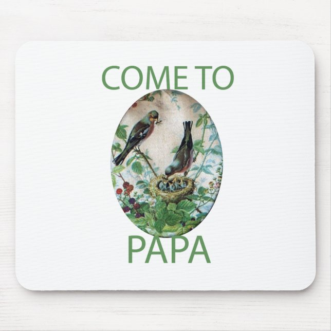Hungriga hjärtan: Pappa Har Food! Musmatta (Framsidan)