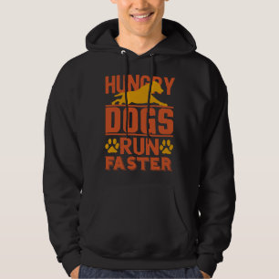Hungriga Hundar Springa snabbverkande Vintage Hoodie
