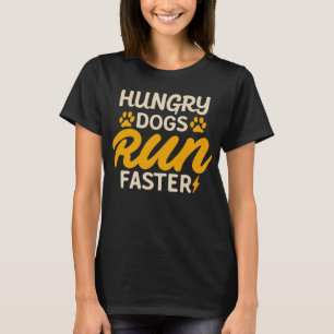 Hungriga Hundar Springa snabbverkande Vintage T Shirt