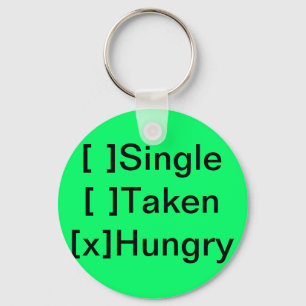 Hungriga KeyChain Nyckelring