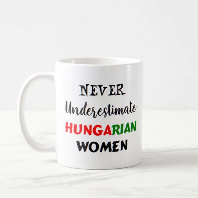 hungriga kvinnor kaffemugg (Vänster)