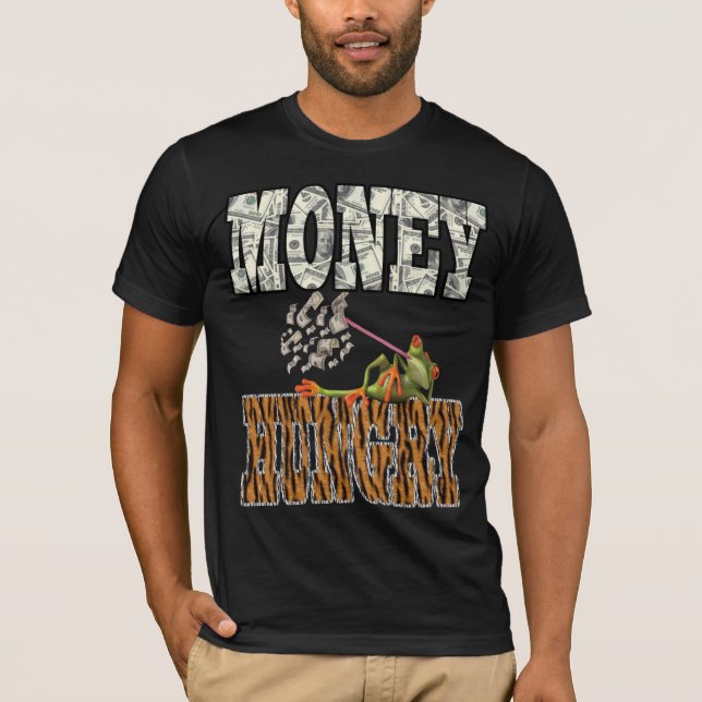 Hungriga pengar tee (Framsida)