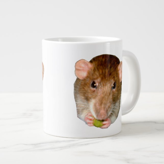 Hungriga Råtta Mugg Jumbo Mugg (Framsida höger)