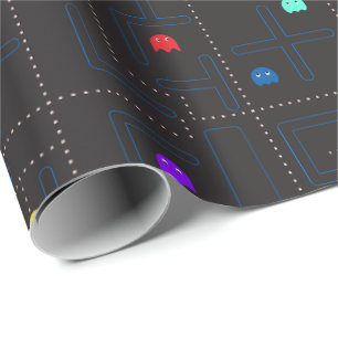 hungriga tecknade monster arkad 80-tal spel presentpapper