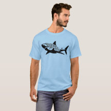 Hungrigare Underbarare Vita Coolan Hårhaj Jaws