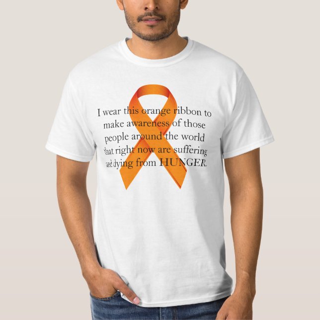 Hungrigmedvetenhet 1 tee shirt (Framsida)