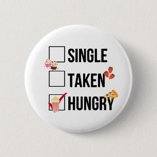 Hungrigt citattecken från en enda tagning knapp