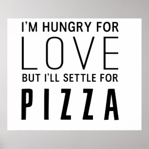 Hungrigt för kärlek poster