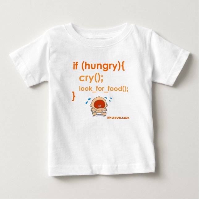Hungry Baby Tröja (Framsida)